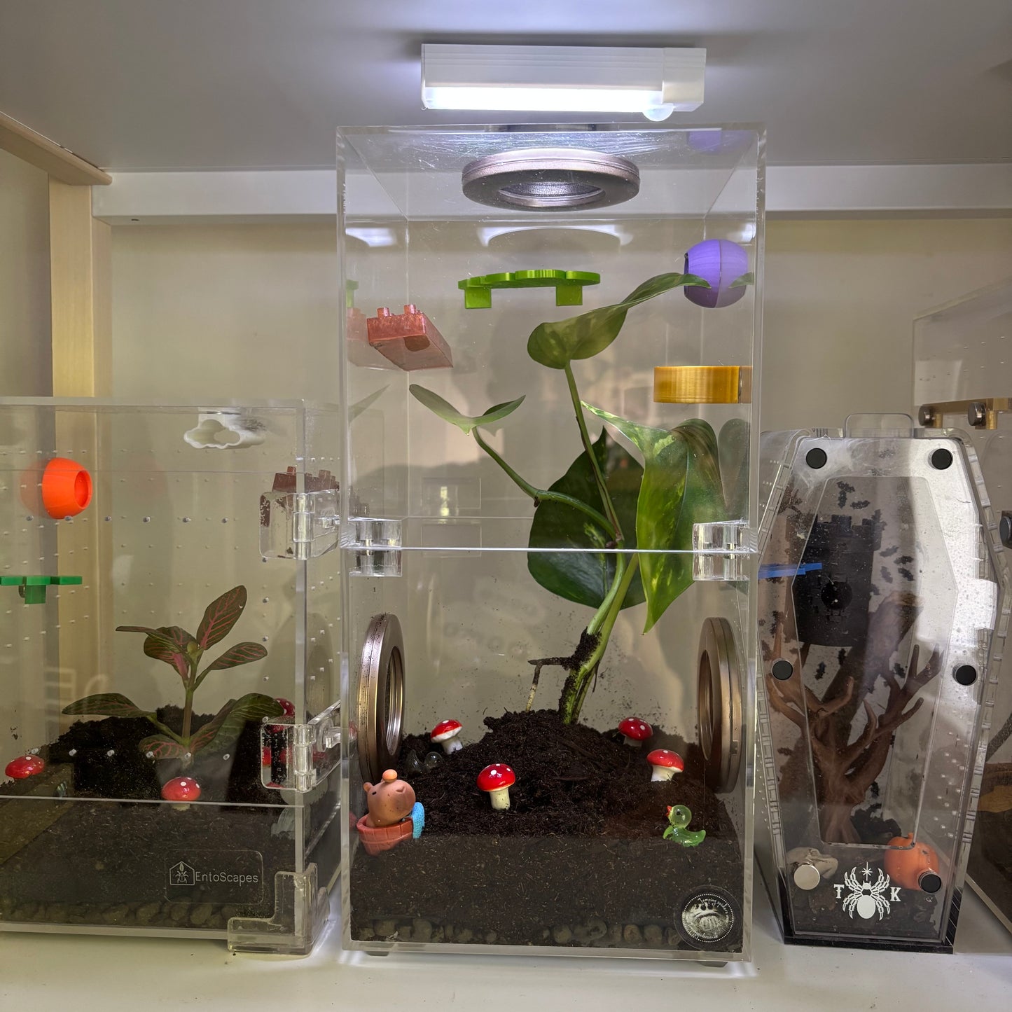 Mini 10cm LED Light Bar For Invertebrate Enclosure Lighting